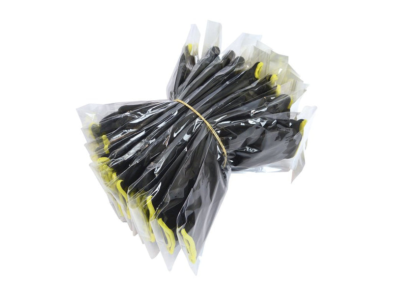 Load image into Gallery viewer, Montagehandschoen werkplaats polyester met PU-coating M zwart