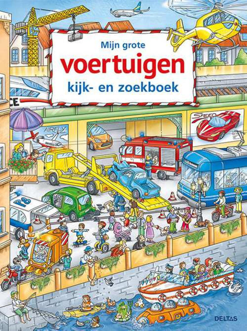 Load image into Gallery viewer, Deltas mijn grote voertuigen kijk- en zoekboek