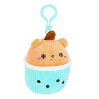 Laden Sie das Bild in Galerie -Viewer, Pluchiez sleutelhanger pluche cupcake 10 cm 3 assorti | 6 stuks
