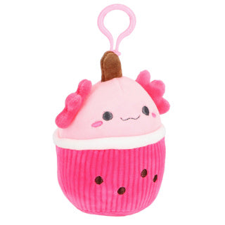 Laden Sie das Bild in Galerie -Viewer, Pluchiez sleutelhanger pluche cupcake 10 cm 3 assorti | 6 stuks