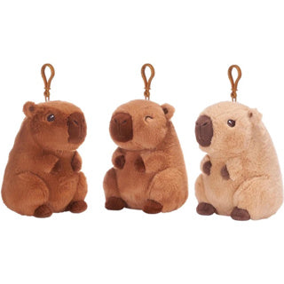 Laden Sie das Bild in Galerie -Viewer, Pluche capybara bag clip 3 assorti 12 cm | 12 stuks