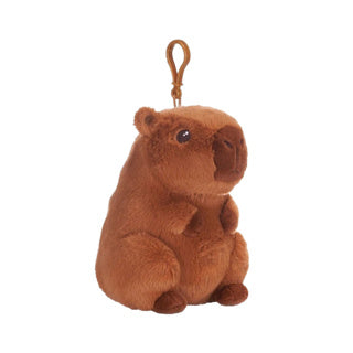 Laden Sie das Bild in Galerie -Viewer, Pluche capybara bag clip 3 assorti 12 cm | 12 stuks