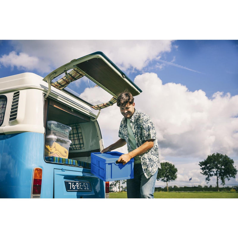 Load image into Gallery viewer, Sunware gesloten vouwkrat 32l blauw