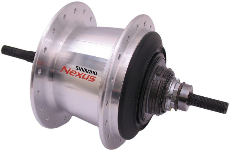 Load image into Gallery viewer, Shimano versnellingsnaaf 7 speed nexus 7 sg-c3001 voor rollerbrakes velgrem 36 gaats - zilver