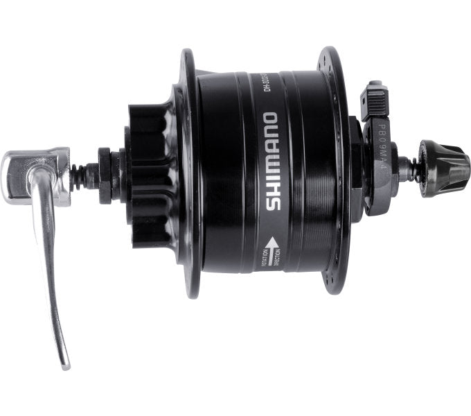Load image into Gallery viewer, Shimano dh-3d32 disc 6-bolt hub dynamo 36h