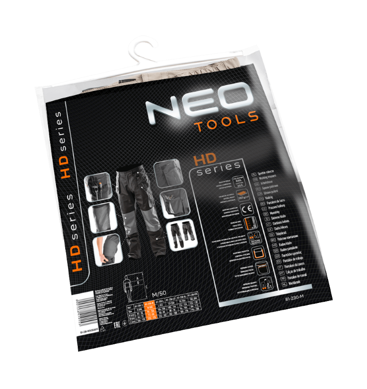 Chargez l'image dans la visionneuse de la galerie, Neo tools werkbroek 2 in 1 m 50 oxford bescherming 35% katoen-65% polyester 267 gr m2 ce-en340