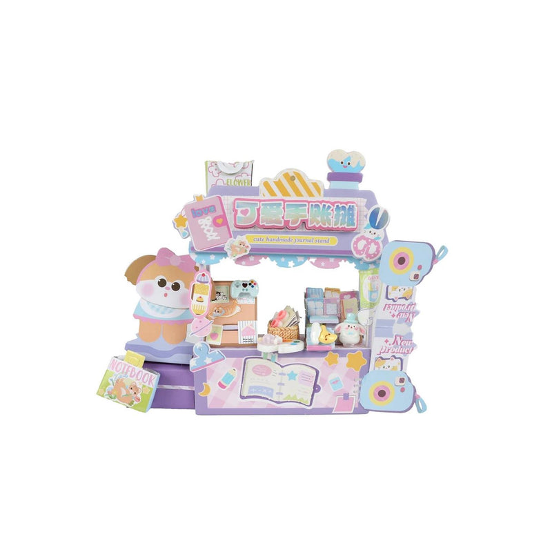 Cargue la imagen en el visor de la galería, Kawaii knutselkraampje speelgoed paars 15,5cm