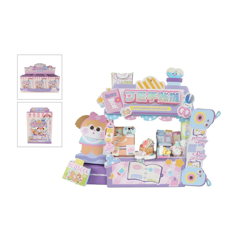 Cargue la imagen en el visor de la galería, Kawaii knutselkraampje speelgoed paars 15,5cm