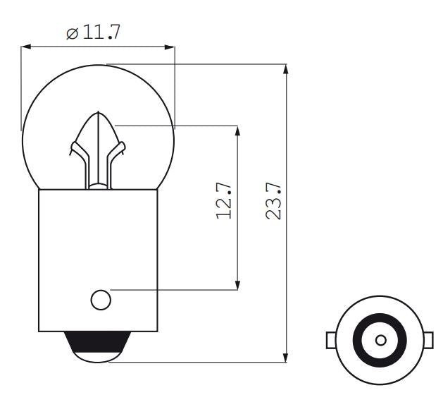 Load image into Gallery viewer, Bosma lamp 6v 0.05 baj. fiets achter