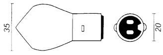 Cargue la imagen en el visor de la galería, Bosma lamp 6v-25 25w ba20d