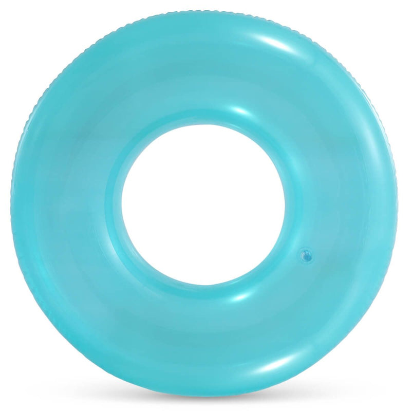 Cargue la imagen en el visor de la galería, Intex transparant gekleurde zwemband-roze