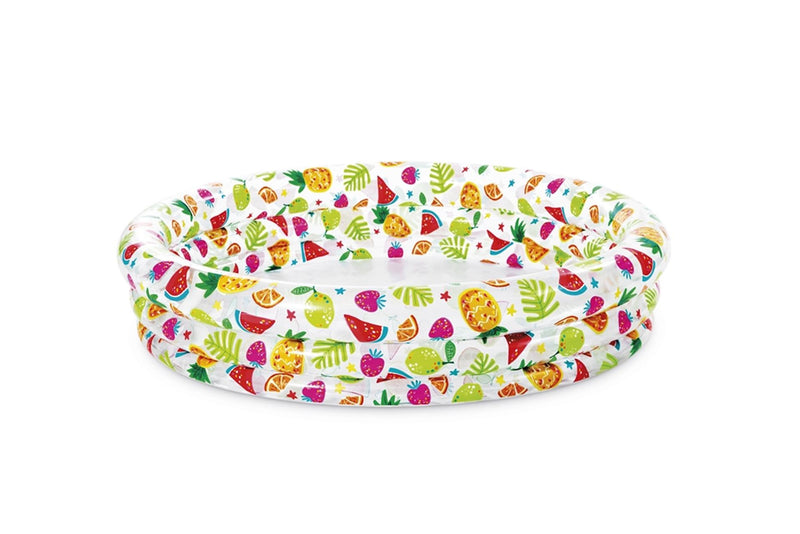 Load image into Gallery viewer, Intex zwembad 3 rings fruitprint 132x28
