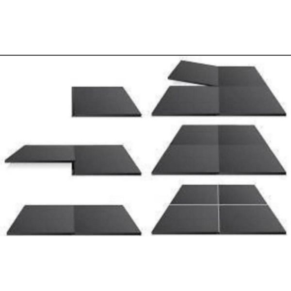 Load image into Gallery viewer, Pvc vloertegel 50x50x1 per stuk - zwart