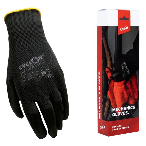 Afbeelding laden in galerijviewer, Cyclon montagehandschoenen m10 - geel (3 paar)