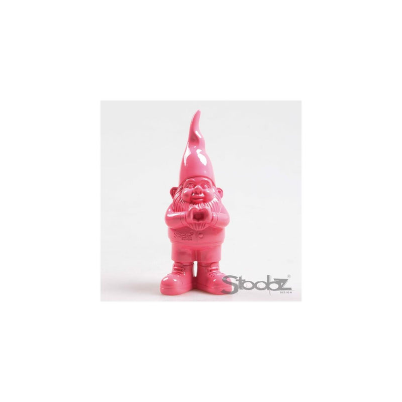 Chargez l'image dans la visionneuse de la galerie, Stoobz design kabouter met hart 20cm fuchsia