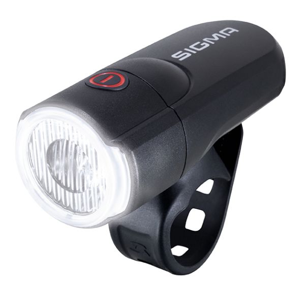 Load image into Gallery viewer, Sigma aura 30 koplamp led 30 lux batterij zwart 15950