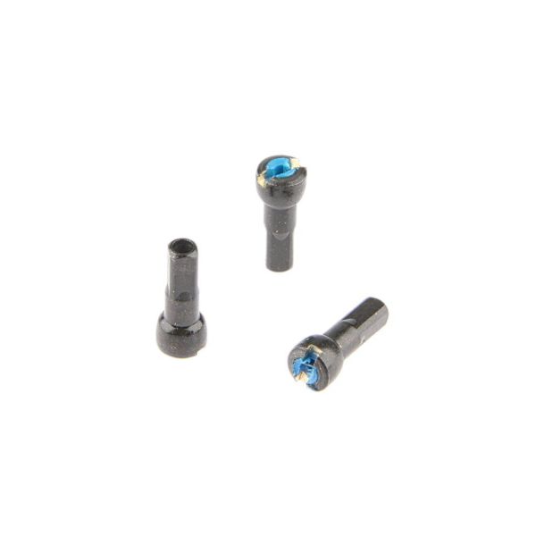 Load image into Gallery viewer, Alpina Spaaknippel met ronde kop 14G 15.0mm 4 Fg 2.3 ABS messing zwart (144 stuks)
