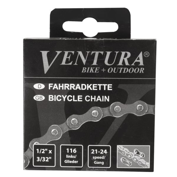 Afbeelding laden in galerijviewer, Ventura ketting 8 speed 1 2 x 3 32 116 schakels - inclusief sluitschakel