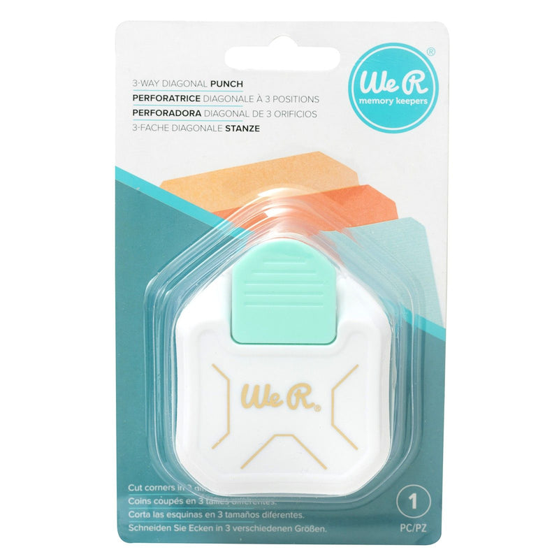 Load image into Gallery viewer, We r makers • 3-in-1 corner punch diagonal