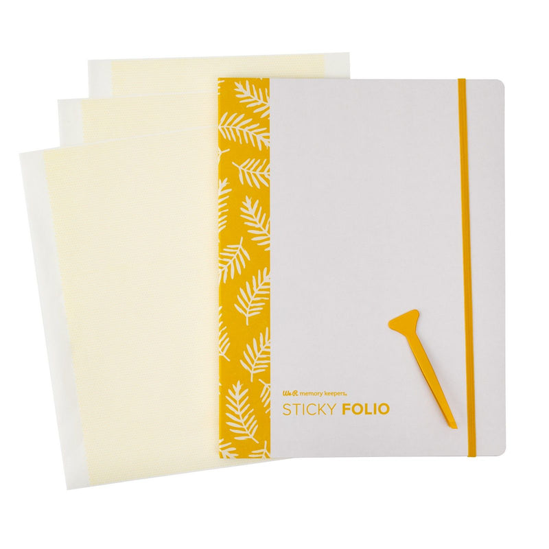 Load image into Gallery viewer, We r makers • sticky folio yellow 5pcs