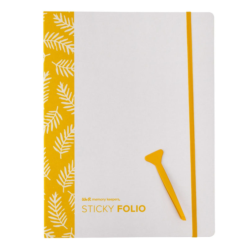 Load image into Gallery viewer, We r makers • sticky folio yellow 5pcs