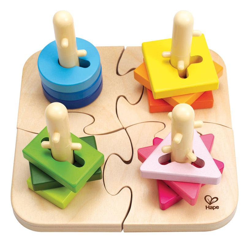 Load image into Gallery viewer, Hape sorteerpuzzel creatief