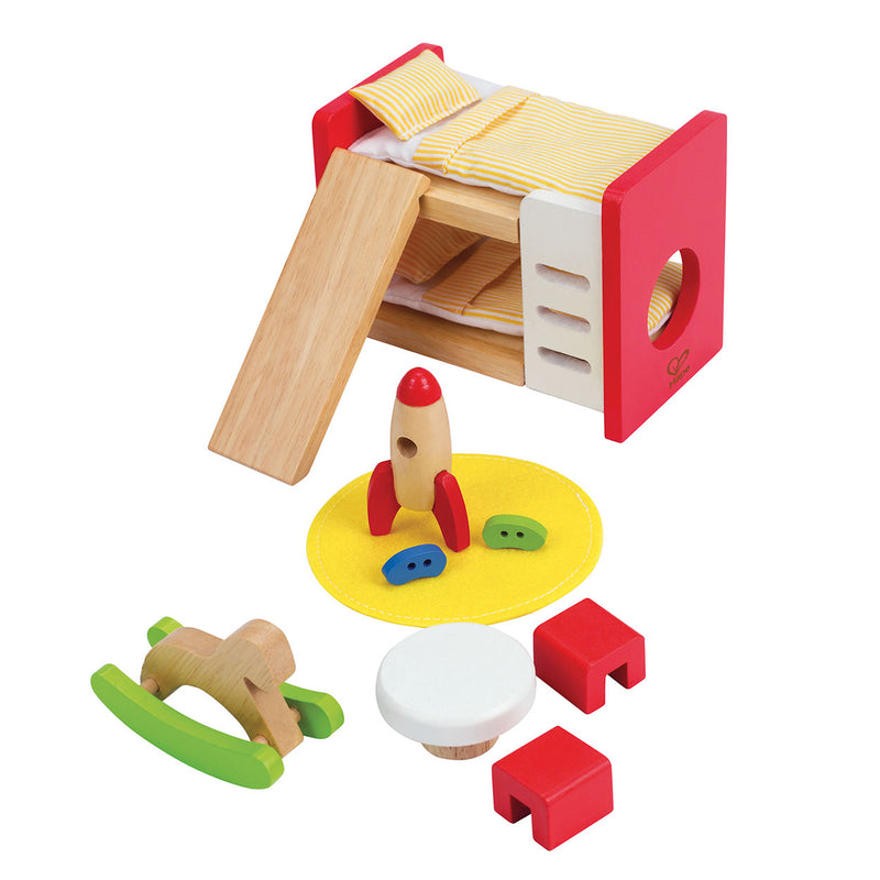 Load image into Gallery viewer, Hape poppenhuis kinderkamer