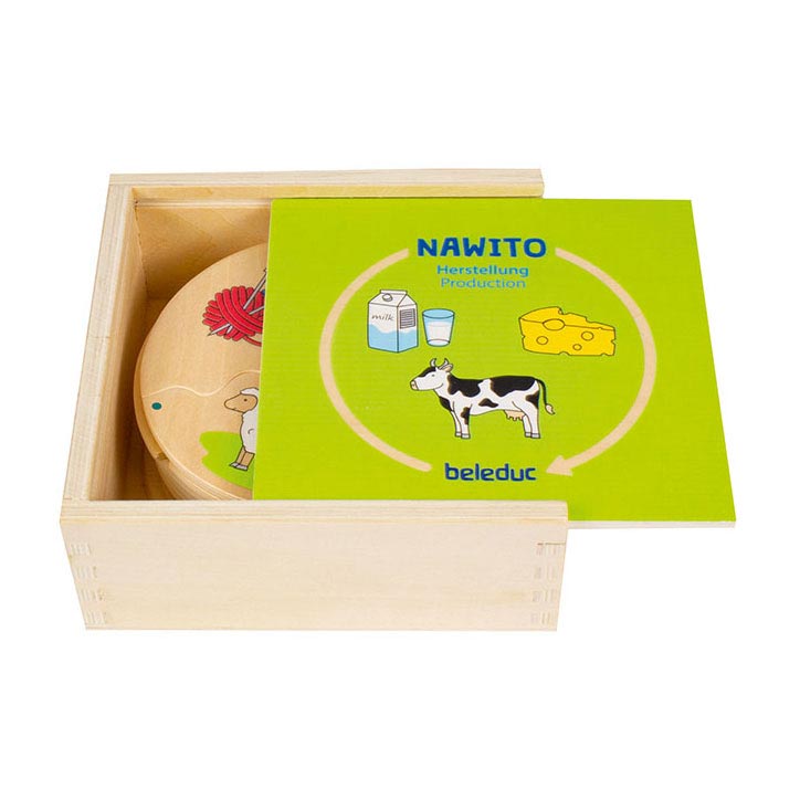 Chargez l'image dans la visionneuse de la galerie, Beleduc nawito hoe worden producten gemaakt houten kinderspel