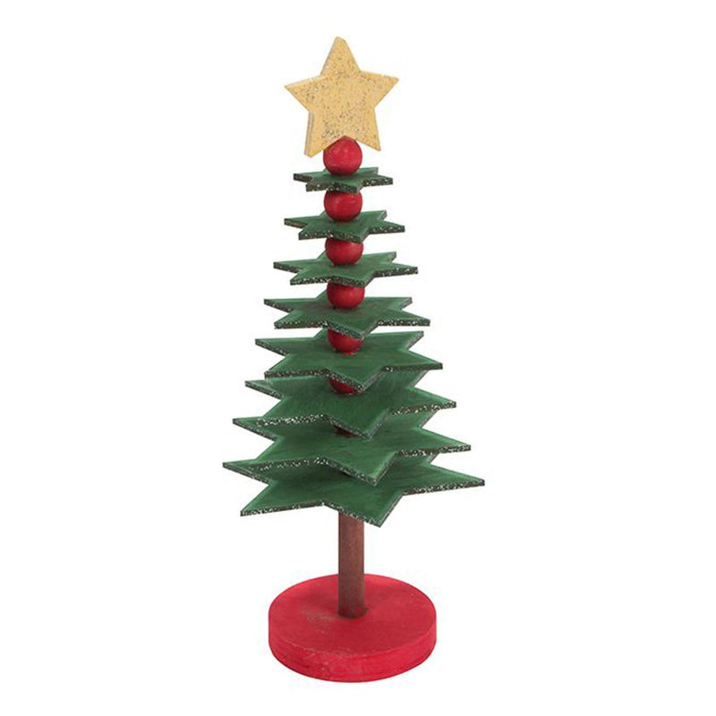Load image into Gallery viewer, Kleur je eigen Houten 3D Kerstboom