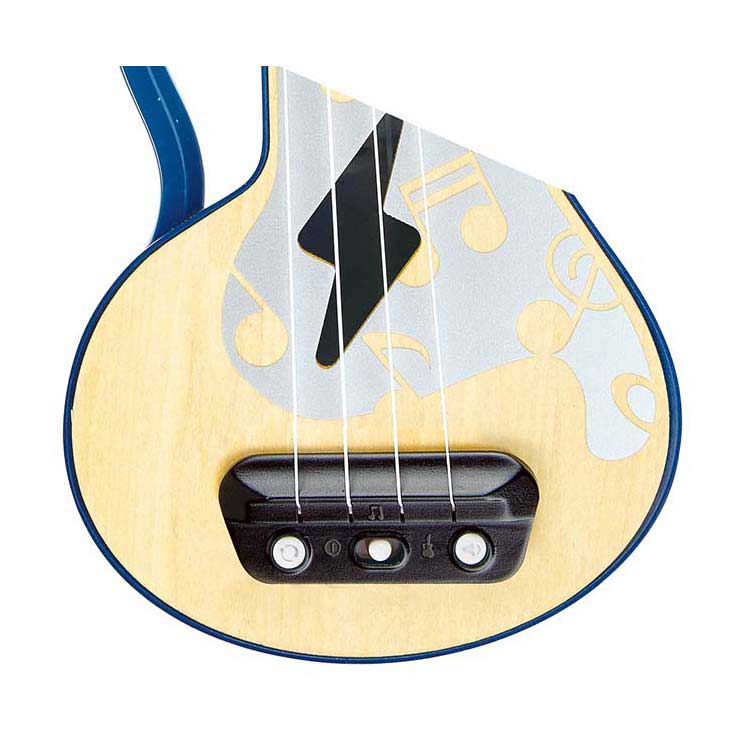 Load image into Gallery viewer, Hape ukelele met lichtjes - blauw