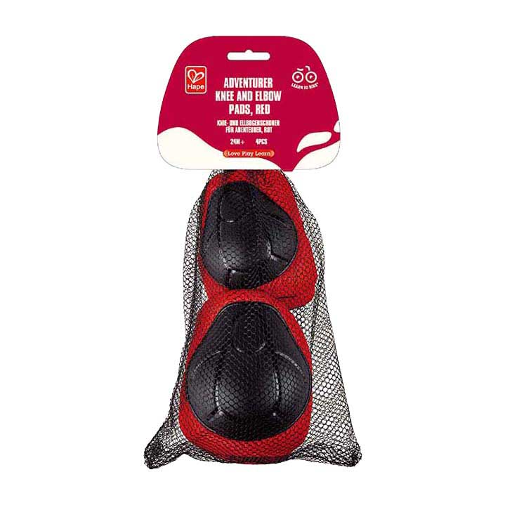 Load image into Gallery viewer, Hape elleboog- en kniebeschermers - rood