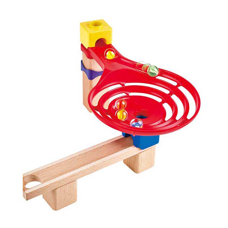 Afbeelding laden in galerijviewer, Edugro hape houten knikkerbaanset domino - 50dlg.