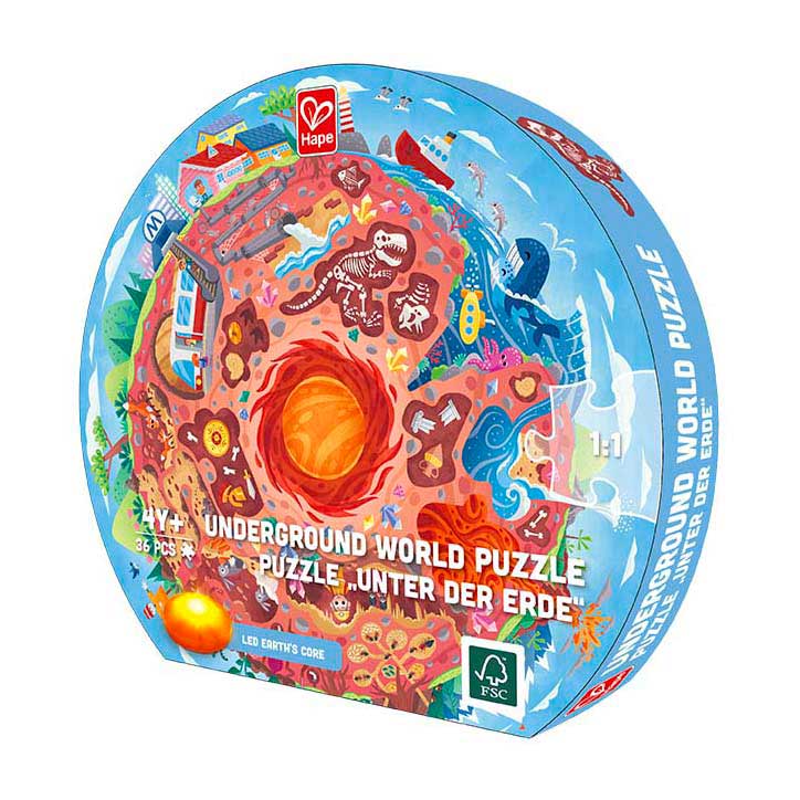 Afbeelding laden in galerijviewer, Hape ondergrondse wereld puzzel
