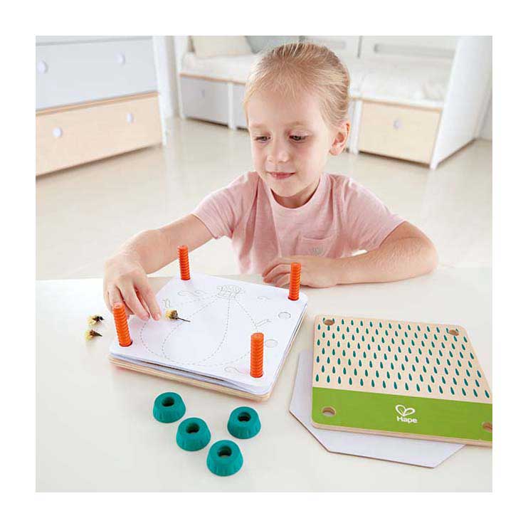 ギャラリービューアに画像をロードする, Hape kunst-set blumenpresse