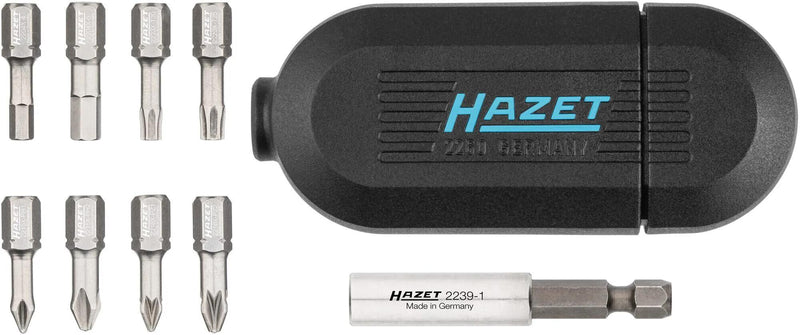 Load image into Gallery viewer, Hazet bitsatz 2260x 10n bit sets stainless steel m. bracket