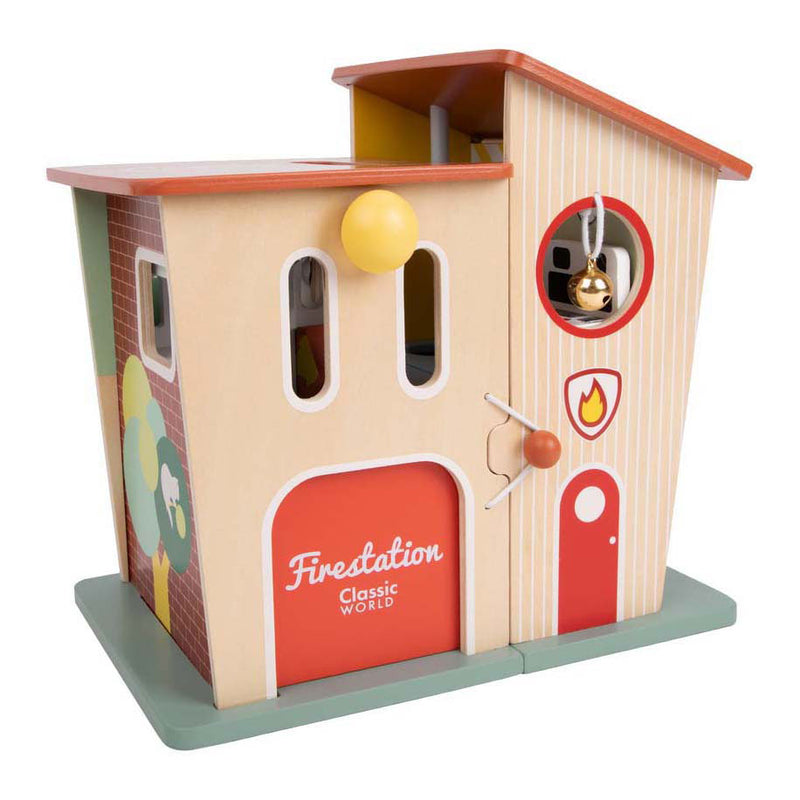 Afbeelding laden in galerijviewer, Classic world houten brandweerkazerne