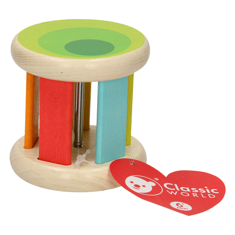 Load image into Gallery viewer, Classic World World World Houten Rammelaar Rond