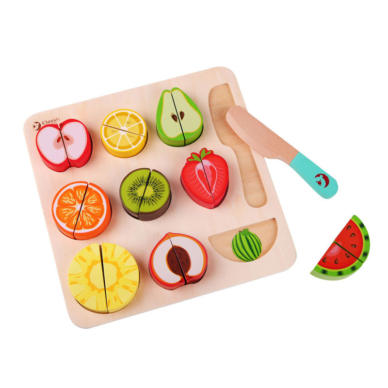 Load image into Gallery viewer, Classic world houten snijfruit, 20dlg.