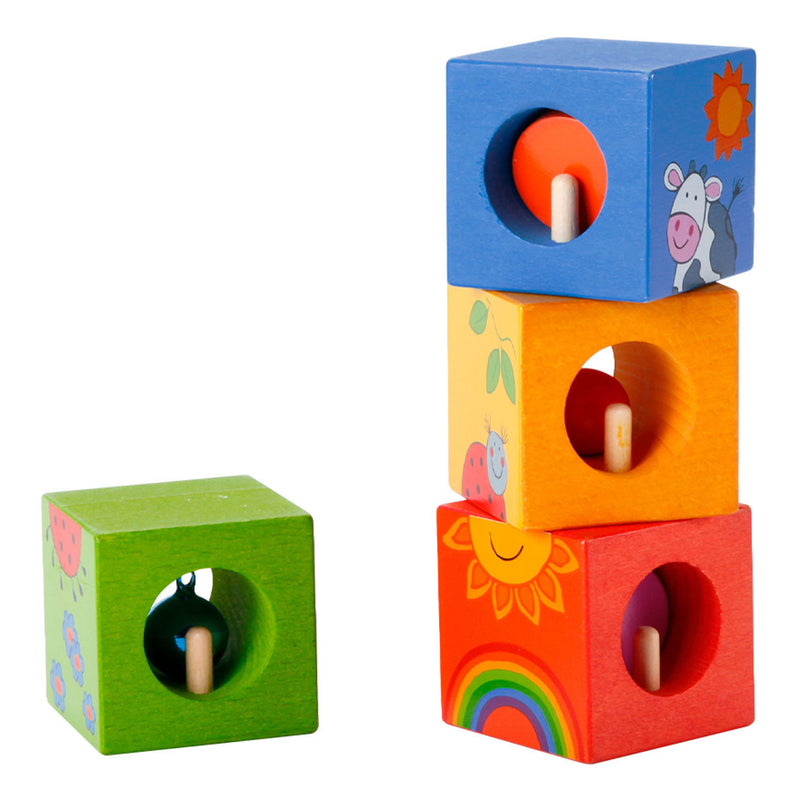 Load image into Gallery viewer, Classic world houten ontdekkingsblokken, 4st.
