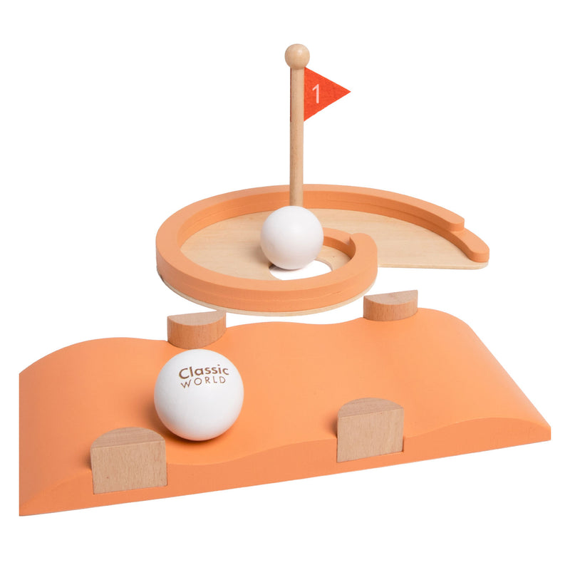 Chargez l'image dans la visionneuse de la galerie, Classic world houten midget golfset, 11dlg.