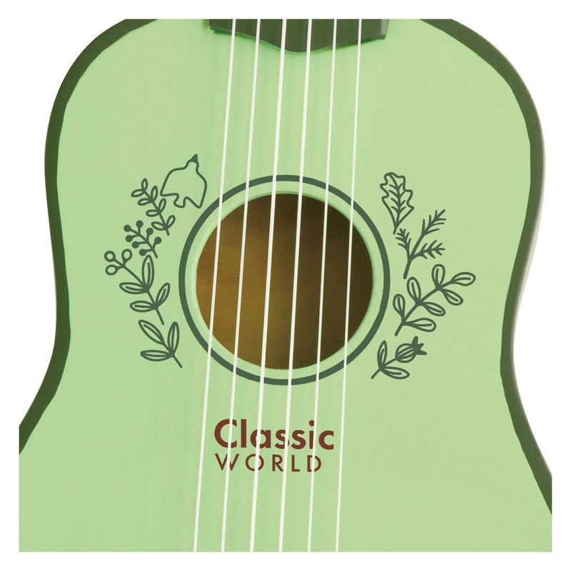 Chargez l'image dans la visionneuse de la galerie, Lobbes speelgoed bv klassieke wereld houten gitaar voor kinderen vintage muziekinstrument 3+ - uni