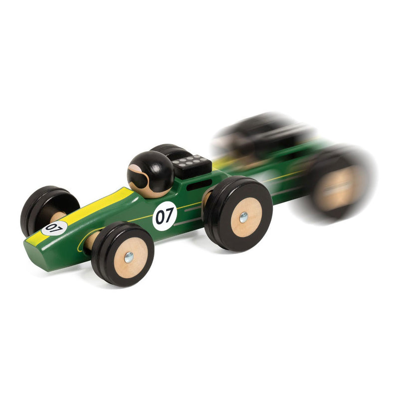 Load image into Gallery viewer, Lobbes speelgoed bv classic world houten speelgoedauto silverstone