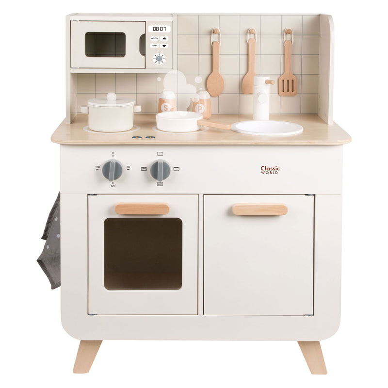 Load image into Gallery viewer, Classic world houten chef's speelkeuken, 11dlg.