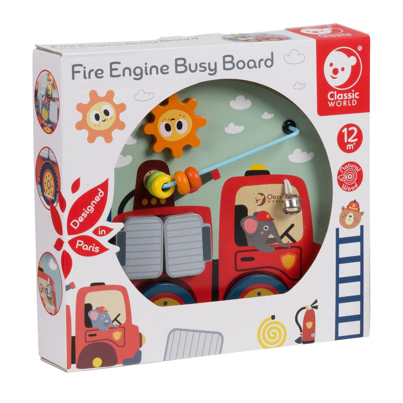 ギャラリービューアに画像をロードする, Classic world houten speelbord brandweer - interactief speelgoedbord.