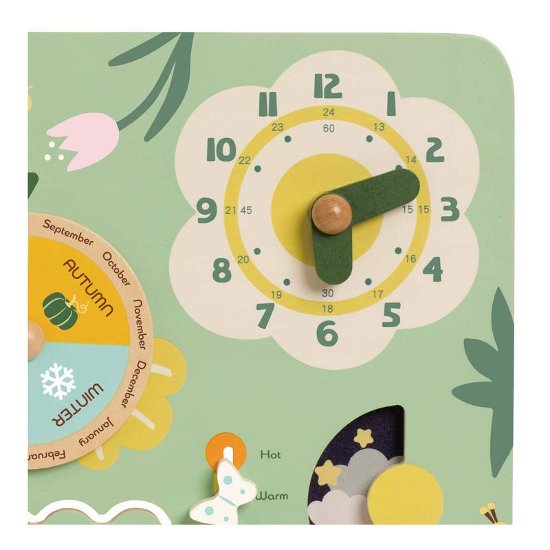 Afbeelding laden in galerijviewer, Classic world houten kalender in het engels in een doos - uni
