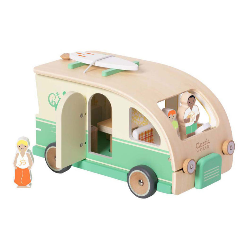 Chargez l'image dans la visionneuse de la galerie, Classic world houten camper met accesoires - 9dlg.