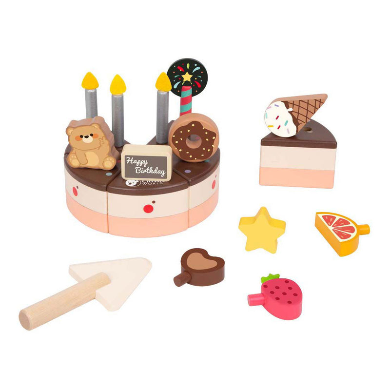 Cargue la imagen en el visor de la galería, Classic world houten chocolade taart
