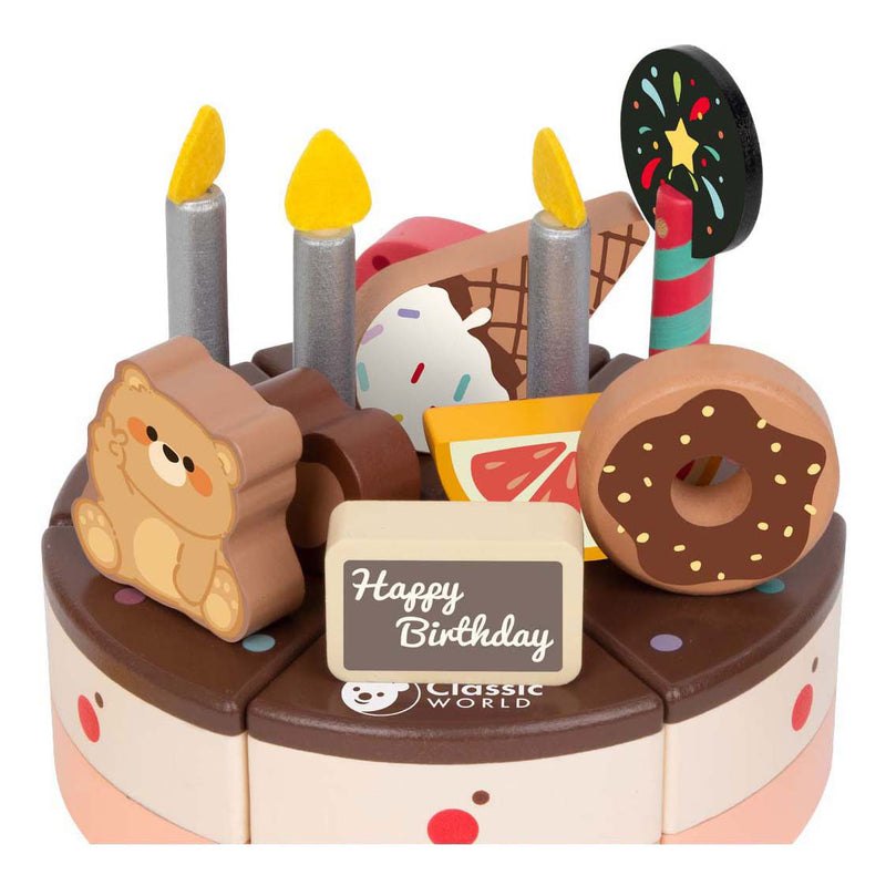 Cargue la imagen en el visor de la galería, Classic world houten chocolade taart