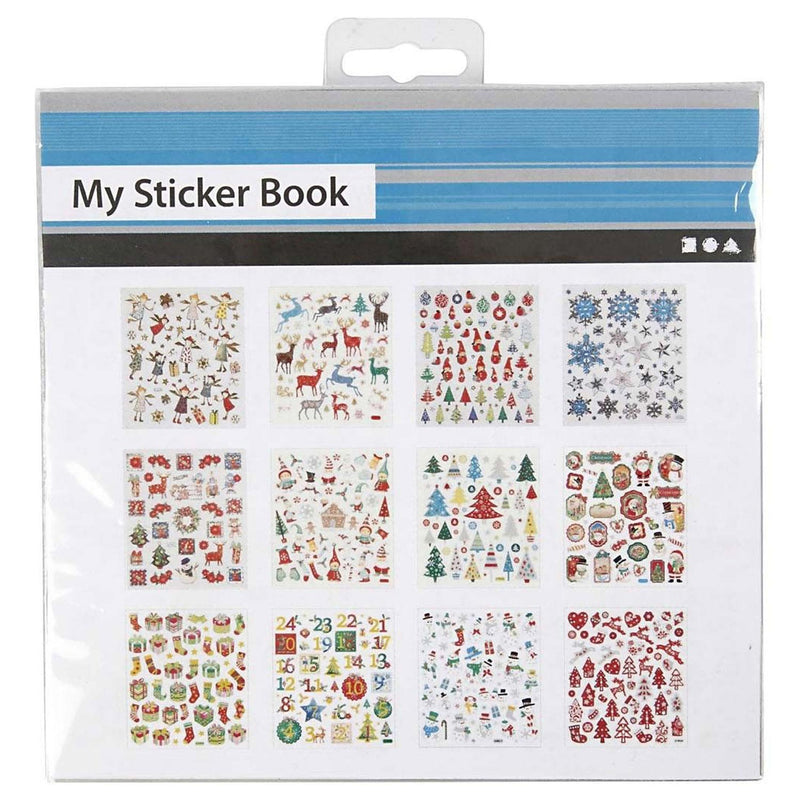 Load image into Gallery viewer, Creativ company stickerpakket kerst, 12vel