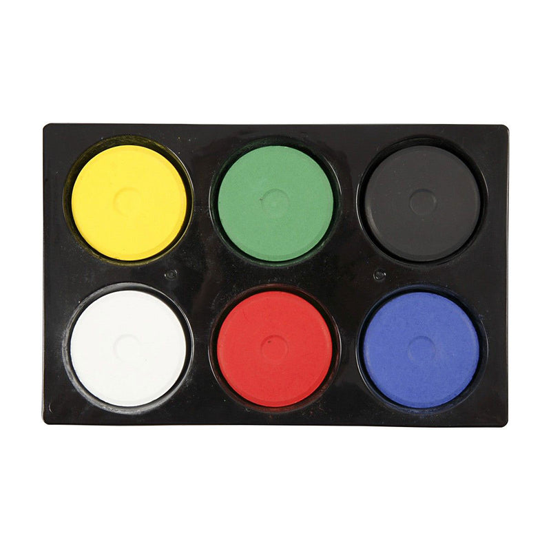 Afbeelding laden in galerijviewer, Creotime waterverf, d: 44 mm, h: 16 mm, 1 set, primaire kleuren